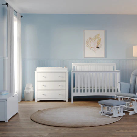 Child Craft Scout 4-in-1 Crib - Matte White