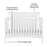 Child Craft Scout 4-in-1 Crib - Matte White