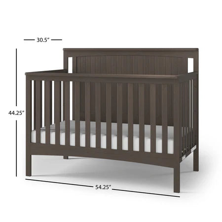 Child Craft Scout 4-in-1 Crib - Dapper Grey