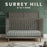Child Craft Surrey Hill 4-in-1 Crib - Lunar Grey