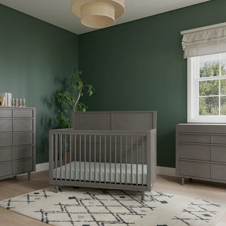 Child Craft Surrey Hill 4-in-1 Crib - Lunar Grey