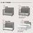 Child Craft Surrey Hill 4-in-1 Crib - Lunar Grey