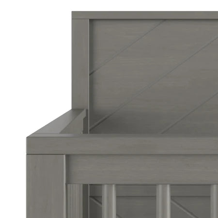 Child Craft Surrey Hill 4-in-1 Crib - Lunar Grey