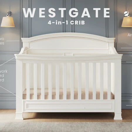 Child Craft Westgate 4-in-1 Crib - Vintage Linen