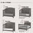 Child Craft Westgate 4-in-1 Crib - Chelsea Grey