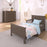 Child Craft Harmony 3-Drawer Dresser - Brushed Truffle
