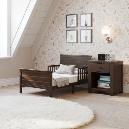 Child Craft Woodland Toddler Bed - Brushed Truffle