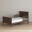 Child Craft Woodland Toddler Bed - Brushed Truffle