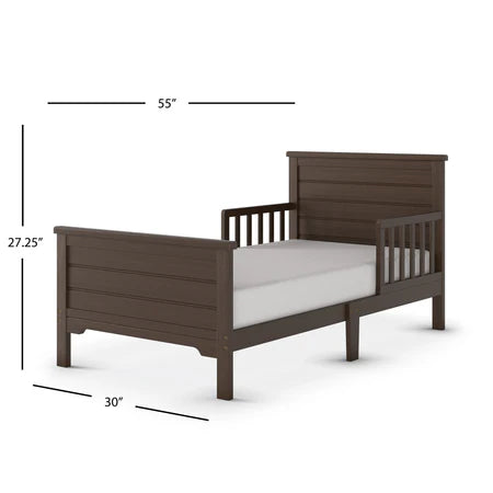 Child Craft Woodland Toddler Bed - Brushed Truffle