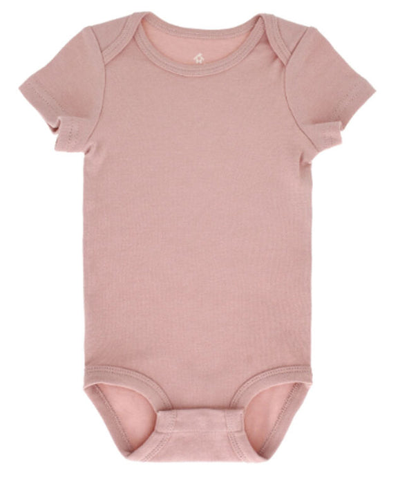 Snugabye Organic Bodysuit - Misty Rose