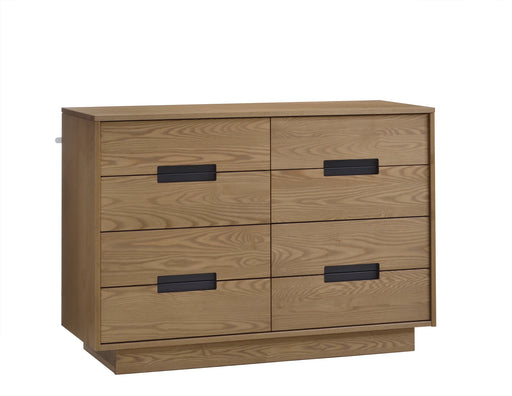 Natart Como Double Dresser 52"(8 drawers) - Wheat