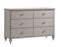 Natart Greta Double Dresser - Dove
