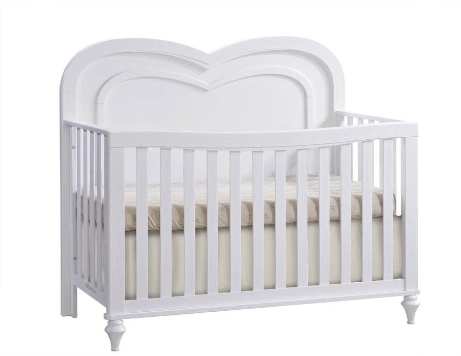 Natart Greta Convertible Crib - White