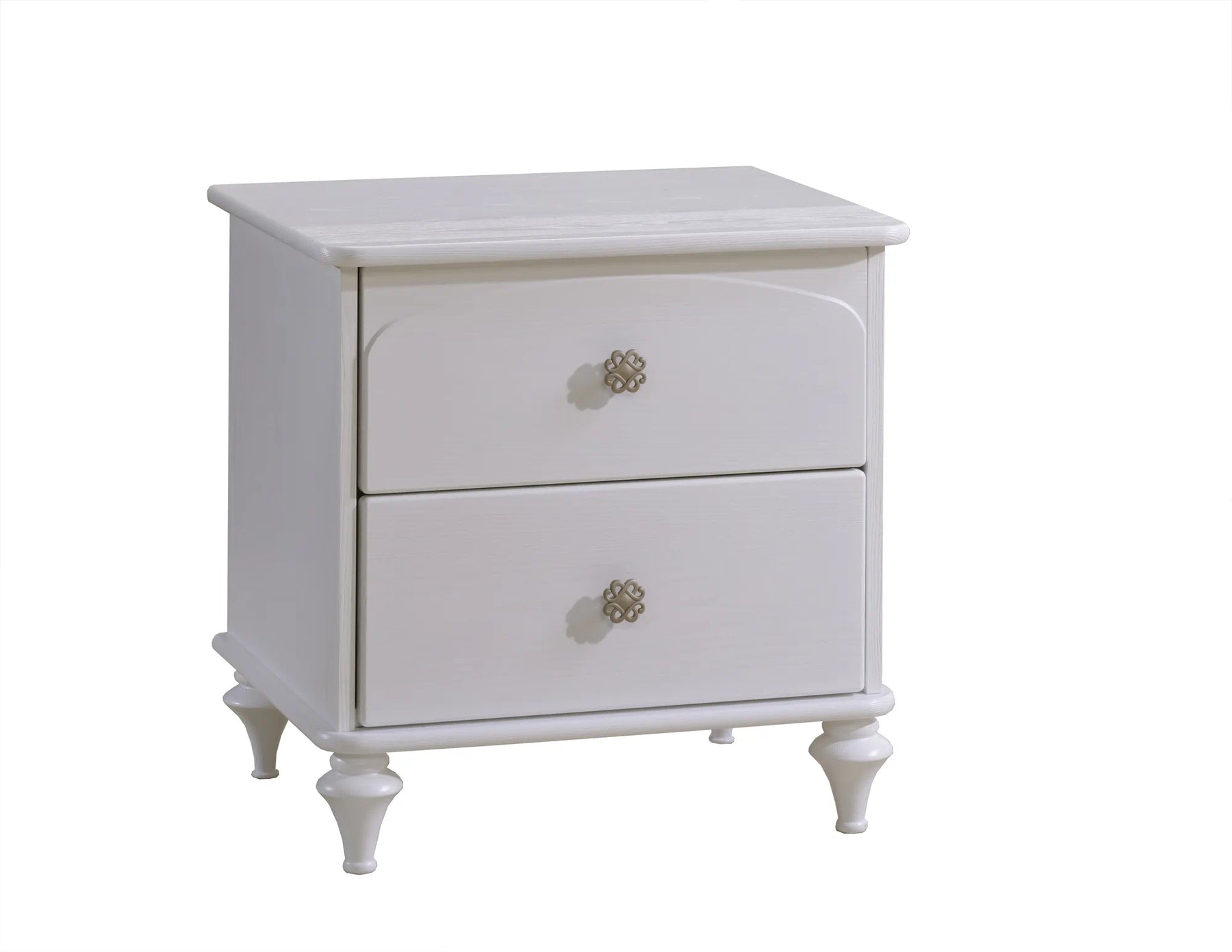 Natart Greta Nightstand - White