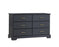 Natart Taylor King Dresser - Graphite (61")