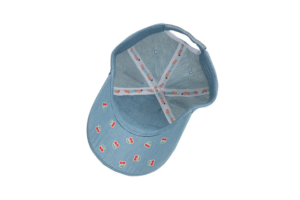 Flapjack Kids 3D Cap - Denim Cat 4-6y