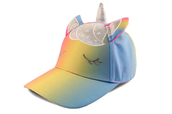 Flapjack Kids 3D Cap - Rainbow Unicorn
