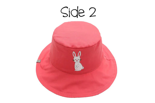 Flapjack Kids' Colouring Reversible Sun Hat - Bunny