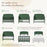 Little Seeds Briar Headboard Crib - Bottle Green Paint