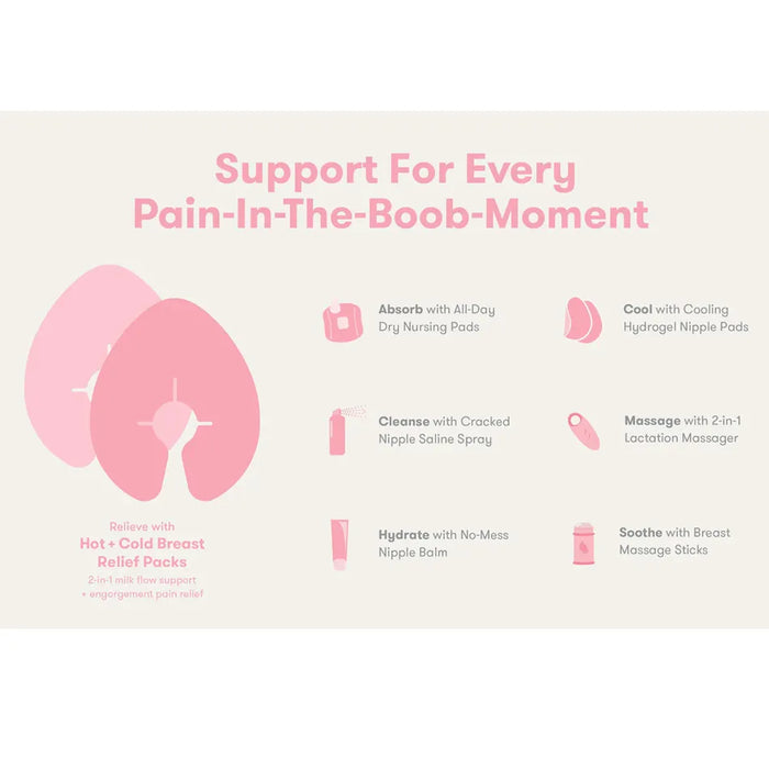 Frida Mom - Hot+Cold Breast Relief Packs