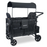 WonderFold W4 Elite Quad Stroller Wagon - Volcanic Black