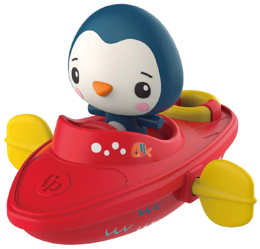 Fisher Price Wind Up Paddle Boat - Penguin