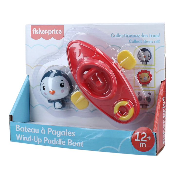Fisher Price Wind Up Paddle Boat - Penguin