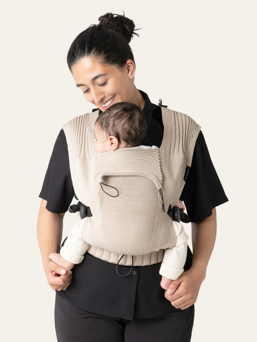 Flybaby 3D Knit Baby Carrier - Creme