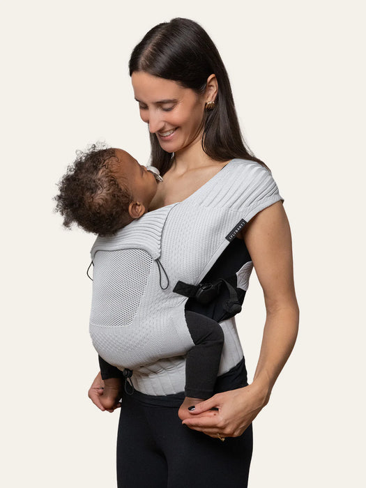 Flybaby 3D Knit Baby Carrier - Grey