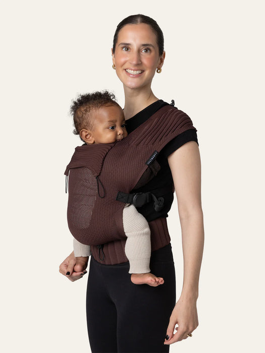 Flybaby 3D Knit Baby Carrier - Mokka