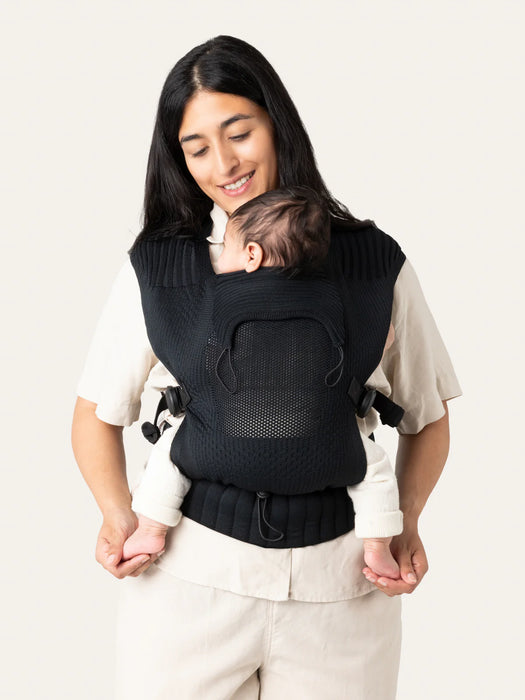 Flybaby 3D Knit Baby Carrier - Black