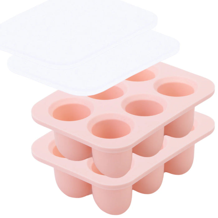 Ali+Oli Pacifier Baby Freezer Tray 2pc - Pink
