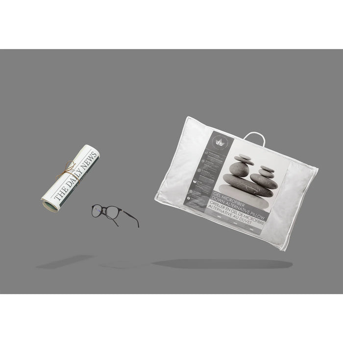 Canadian Down & Feather Gel Microfiber Down Alternative Pillow - Standard