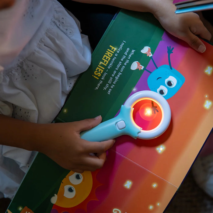 Glo Pals Light up Library Blair's Backyard of Big Ideas