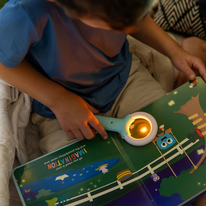 Glo Pals Light up Library Blair's Backyard of Big Ideas