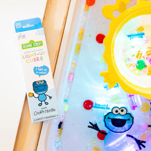 Glo Pals Licensed Light up Cubes 4pk - Cookie Monster
