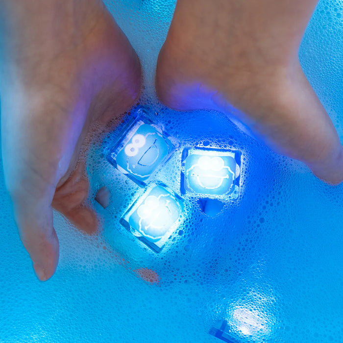 Glo Pals Licensed Light up Cubes 4pk - Cookie Monster