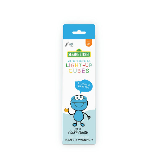 Glo Pals Licensed Light up Cubes 4pk - Cookie Monster