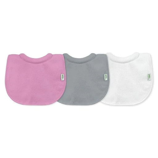 Green Sprouts Milk-Catcher Bib 3pk - Pink/Grey/White