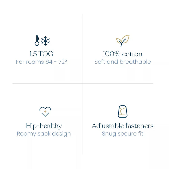 HALO Sleepsack Swaddle 1.5T - Campsite - NB