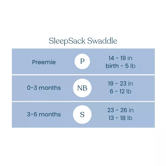 HALO Sleepsack Swaddle 1.5T - Ocean Life -NB