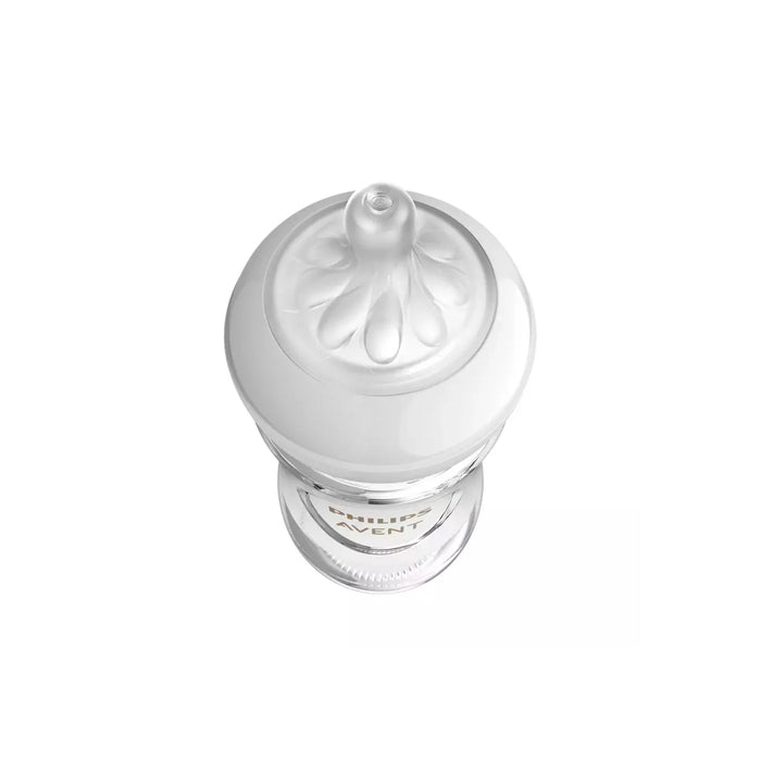 Avent Glass Natural Bottle 1pk 8oz - 1M+