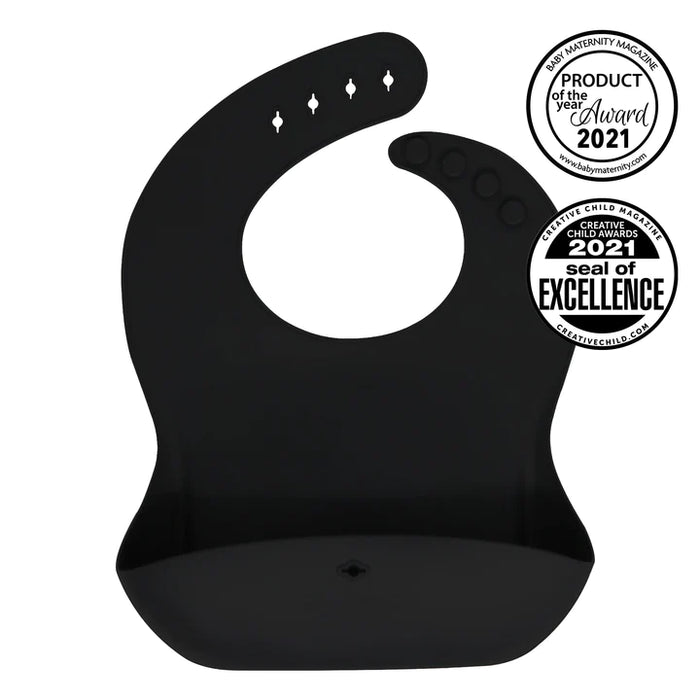 Glitter&Spice Food Bib - Black