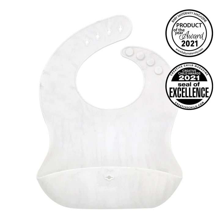 Glitter&Spice Food Bib Marble