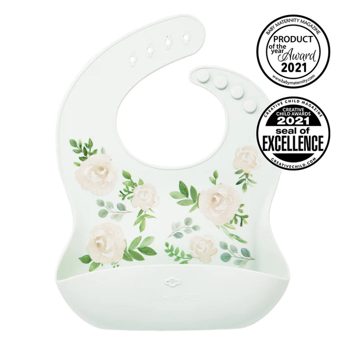 Glitter&Spice Food Bib - Vintage Floral