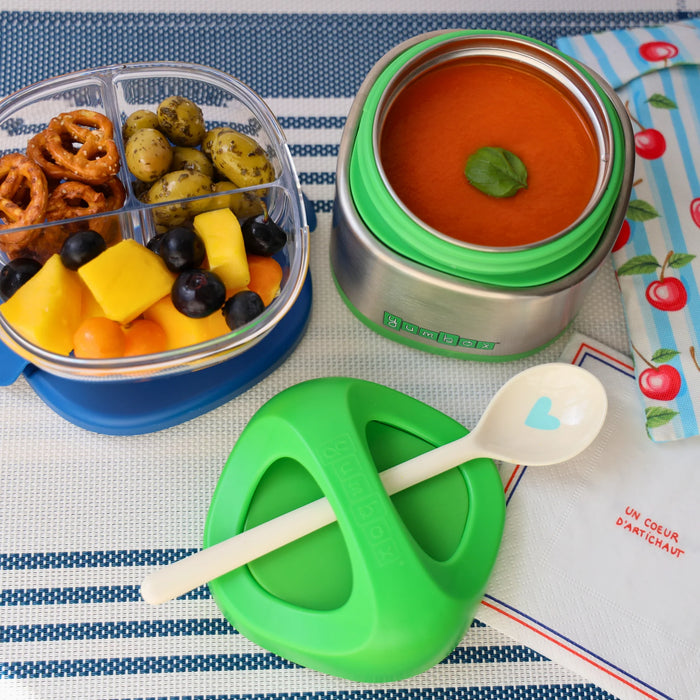 Yumbox Cubi Thermal Food Jar 10oz - Apple Green