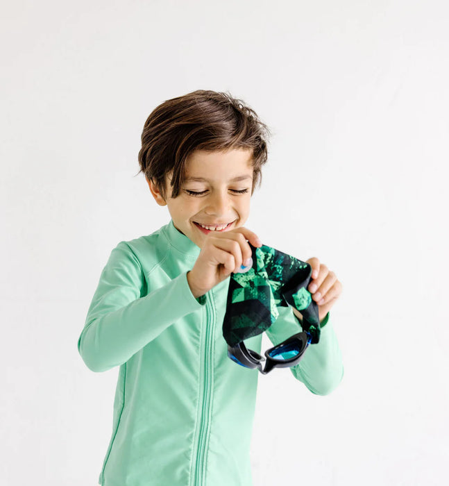 Splash Swim Goggles - Green Fusion