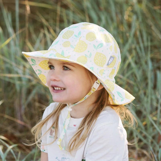 Jan & Jul Cotton Floppy Hat - Lemon Fresh