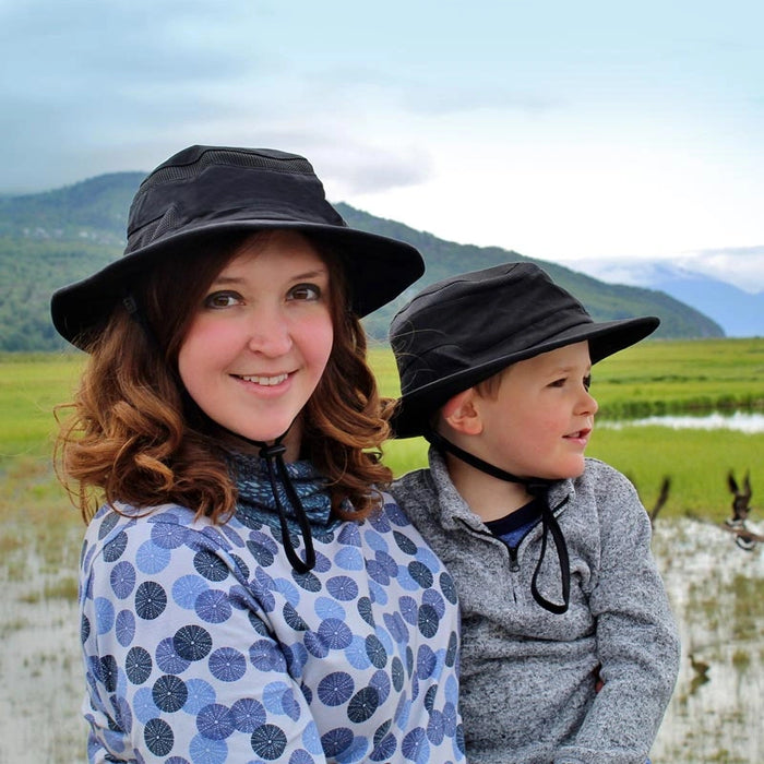 Jan & Jul Junior Jasper Hat - Dusty Blue XL