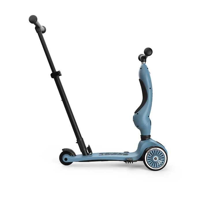 Scoot & Ride Highwaykick 1 Push and Go - Steel